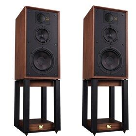 Полочная акустика со стойками Wharfedale Linton 85th Anniversary Mahogany