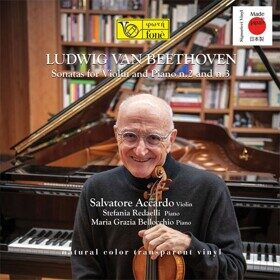 Виниловая пластинка Ludwig van Beethoven, Salvatore Accardo - Sonatas For Violin And Piano No.2, 3 (180GR, Limited Edition, Transparent Vinyl)