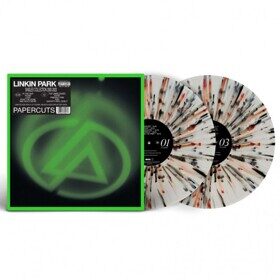 Виниловая пластинка LINKIN PARK - PAPERCUTS - THE SINGLES COLLECTION 2000-2023 (CLEAR BLACK & RED SPLATTER VINYL)