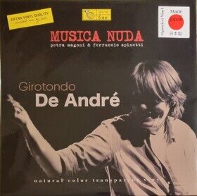 Виниловая пластинка Musica Nuda - Girotondo De Andre (180GR, Limited Edition, Transparent Vinyl)